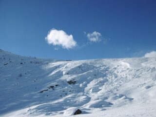 condizioni della parte alta dall'apeggio