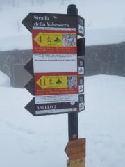 Segnaletica alla partenza