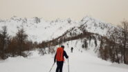 Al Doss guardando verso Cima Campione