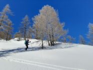 In salita su manto liscissimo