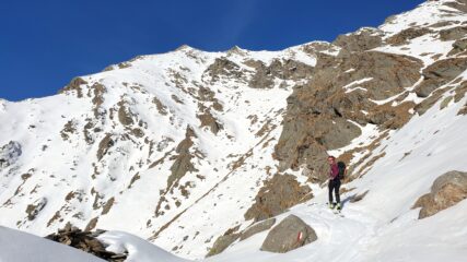 Itinerario osservato dall'alpe Pistone superiore