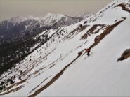 Gianluca sulle pendenze del bunker
