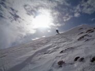 Sulla dorsale lato Capanna Morgantini