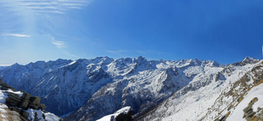 La valle di Forzo, con le sue splendide montagne