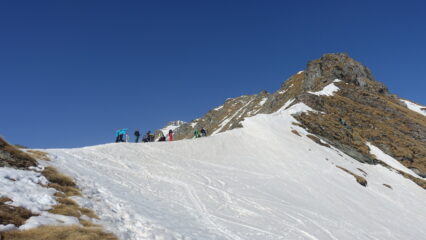 Quota 2620 sopra il colle Borra