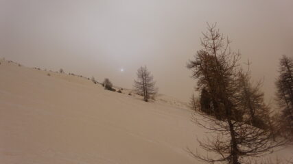 Fuori dalle nebbie oltre quota 2.100