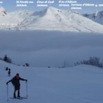 Sul primo tratto di salita che sale al P.so Paradiso.