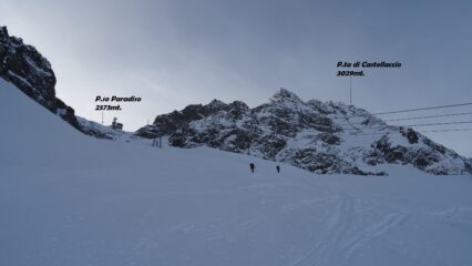 Verso il Passo Paradiso.