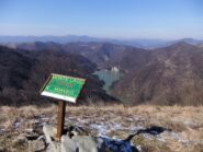 In cima al Monte Lago