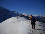 discesa verso il colle dell'Arpione