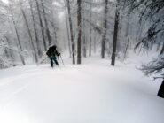 neve fresca su fondo liscio...il top!  