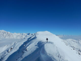 si arriva in cima