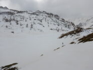 inizio discesa nella guala