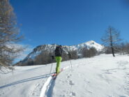 Monte Corbioun sullo sfondo