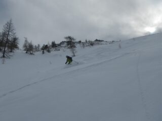 il bel vallone di discesa