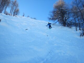 Giorgio sotto la cima