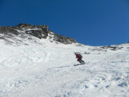 parte alta della discesa