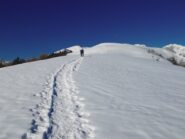 verso la cima Est