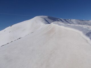 la cima Ovest ,ancora lontana