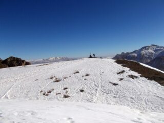 la  piatta cima del Monte Estelletta 