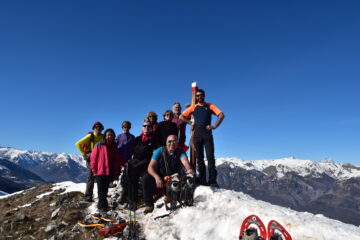 gruppo in cima