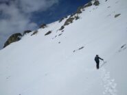 Traverso versante sud.