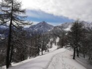 Chaberton da poco sotto la cima