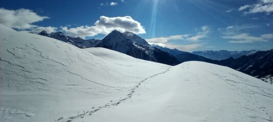 dopo l'alpe crostaccia non portante da vento...