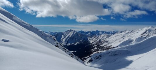 Inzio discesa parte bella!