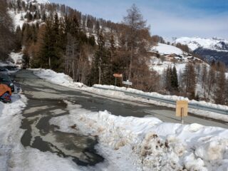 Strada alla partenza