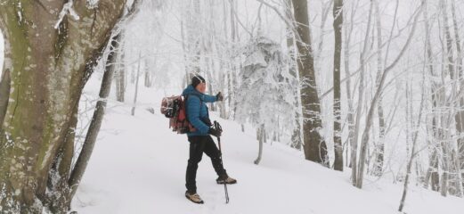in questo punto abbiamo abbandonato il sentiero per il Passo delle Caranche e siamo saliti per la 