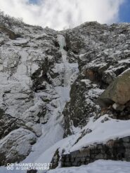 Vista della cascata