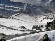 Dalla cima il vallone del pis