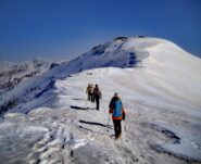 la risalita al forte Pernante