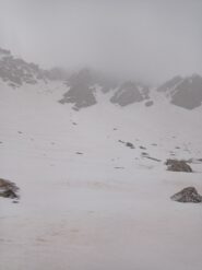 A sx imbocco del canale SE di Tete de l'Homme