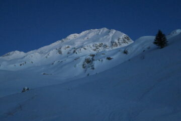 mattino presto arrivando alla Tsa de Morgnoz
