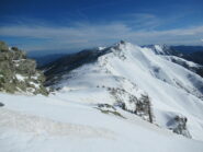 Discesa su Colla Rossa