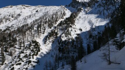 il pendio NO del Cairi 