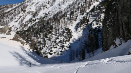 risalita verso il colle SE del Ciabert