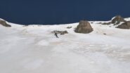 bel tratto di neve portante