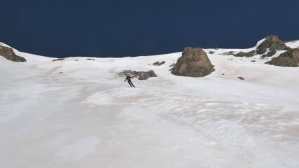 bel tratto di neve portante