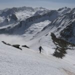 sul pendio Sud-Ovest delle Lose