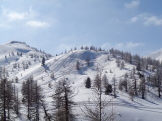 Proseguendo dal Colle Bercia