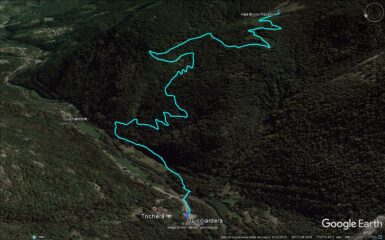 traccia gps in google earth