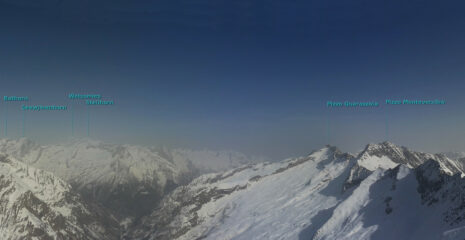 Panorama verso Nord Est