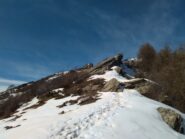 Ultimo tratto di cresta