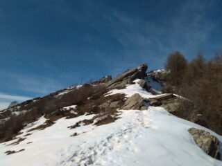 Ultimo tratto di cresta