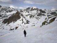 Discesa verso la bocchetta.