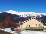 ROSA la casa e rosa la NEVE sul Jaffreau