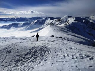 Dorsale verso Ovest.